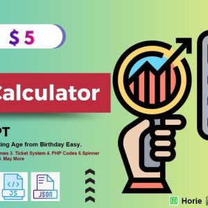 Age Calculator Tools PHP Script
